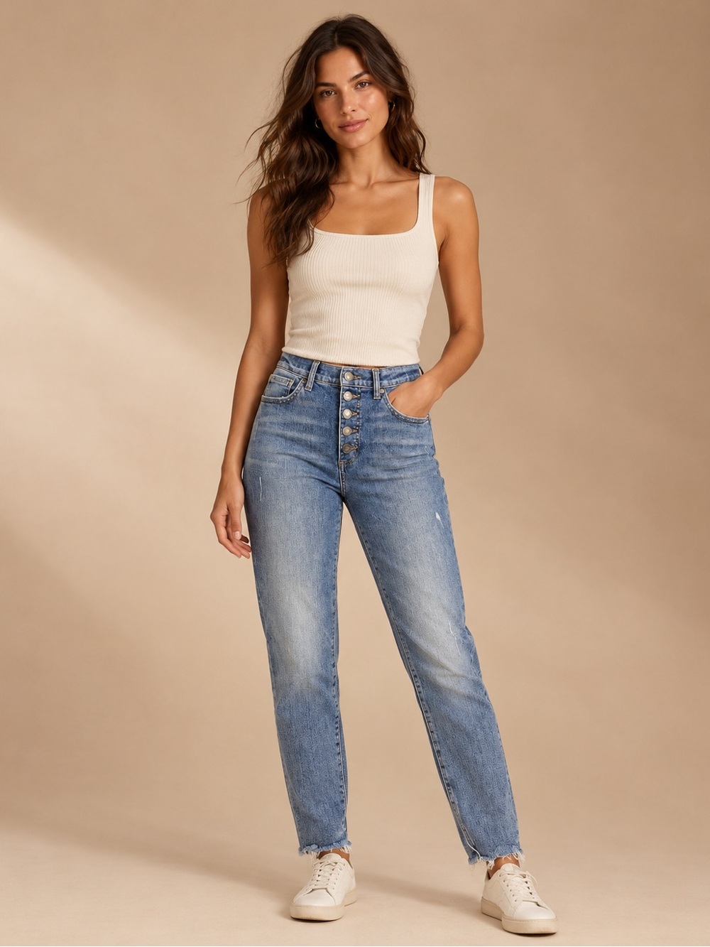 Lucky Brand High Rise Button Fly Skinny Ankle Jeans Size 6/28
